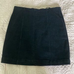 Nectar black mini skirt
